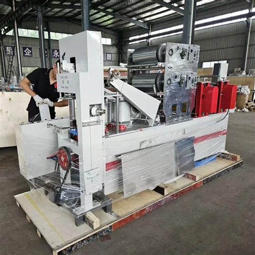 Shipment Spotlight: Custom Dual-color & Dual-embossing Napkin Machine Shipped...