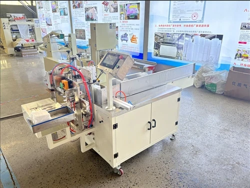 Semi-Automatic Napkin Packing Machine Shipped To Kyrgyzstan