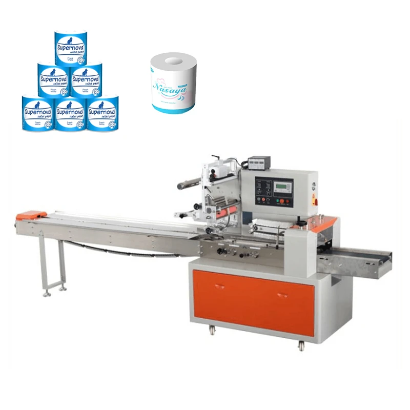 auto single toilet roll packing machine auto single toilet roll packing machine