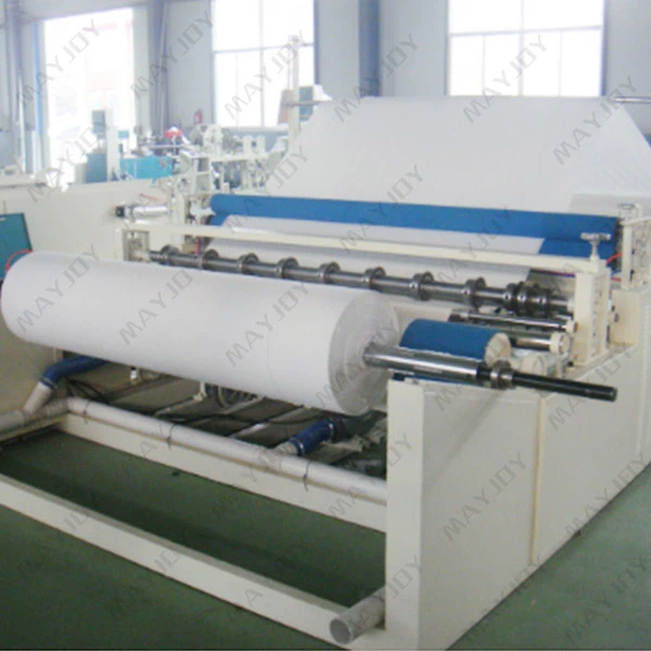 Paper Slitting And Rewinding Machine For Jumbo Roll